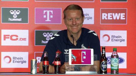 Nach dem Spiel des 1. FC Köln gegen den 1. FC Union Berlin spricht Köln-Trainer Timo Schultz über die Kritik an einem seiner Spieler.