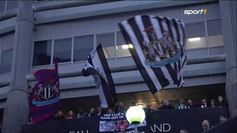 Die Anhänger von Newcastle United haben einen neuen Fan-Gesang. Vor dem Spiel gegen Tottenham Hotspur gaben sie diesen zum Besten.