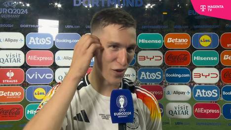 Nico Schlotterbeck liefert in "seinem" Wohnzimmer ein herausragendes Spiel im EM-Achtelfinale gegen Dänemark. Der Innenverteidiger lobt die Stimmung.