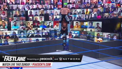 Zum ersten Mal seit zehn Jahren steht Edge bei SmackDown wieder im Ring - und packt im Match gegen Jey Uso eine besonders spektakuläre Aktion aus.