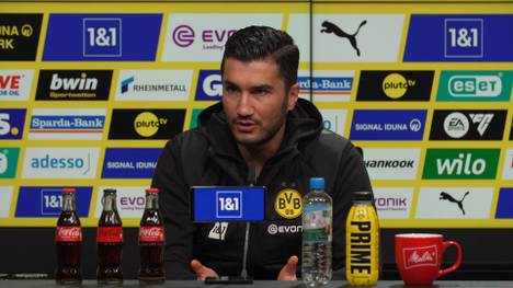 Nach dem 1:1-Unentschieden gegen Hoffenheim macht BVB-Trainer Nuri Sahin an die Profis von Borussia Dortmund eine knallharte Ansage. Vor dem Spiel gegen Wolfsburg spricht er von sportlichen Konsequenzen und Erwartungen.