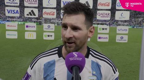 Argentinien hat das vorzeitige Gruppen-Aus gegen Mexiko dank Lionel Messi abgewendet. Der Superstar spricht im Interview über das Spiel und seine Knöchel-Verletzung.