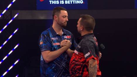 Im Viertelfinale des Darts World Grand Prix wird Titelträger Luke Humphries von Jonny Clayton gefordert. Trotz Problemen im Spiel, setzt sich der amtierende Weltmeister durch und steht im Halbfinale.