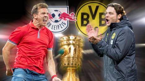 RB Leipzig trifft im DFB-Pokalfinale auf Borussia Dortmund. Sowohl für Edin Terzic als auch für Julian Nagelsmann wäre es der erste Titel ihrer Profitrainer-Karriere! Wer hat den Pokalsieg nötiger?