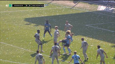 SV Waldhof Mannheim - TSV 1860 München: Tore und Highlights | 3. Liga