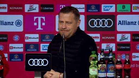 Gegen Hoffenheim protestieren die Fans des FC Bayern mit einem Plakat gegen eine unfaire Verteilung der TV-Gelder in der Bundesliga. Max Eberl reagiert mit einem ausführlichen Monolog.