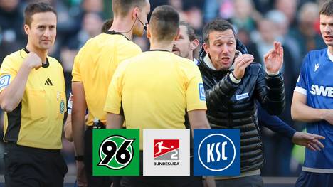 Hannover 96 und der Karlsruher SC haben vor dem direkten Duell beide die Tabellenspitze im Blick. Der KSC legt auf fremdem Platz vor, ein 96-Joker schlägt zurück, ehe ein Last-Minute-Aufreger weitreichende Konsequenzen hat.