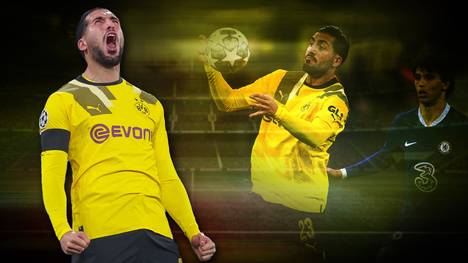 Emre Can entwickelt sich bei Borussia Dortmund zunehmend zum Leistungsträger. Gegen Chelsea glänzte der Mittelfeldmann als aufmerksamer Abräumer.
