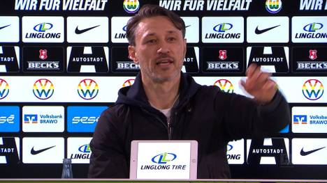 Wolfsburgs Trainer Niko Kovac wurde nach der 1:3-Pleite gegen Augsburg auf Max Kruse angesprochen. Das passte dem 52-jährigen überhaupt nicht. Dennoch fand er klare Worte in Richtung seines Ex-Schützlings.