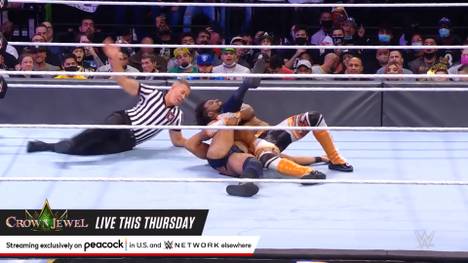 Überraschender Karriere-Höhepunkt für einen langjährigen WWE-Leibling? Xavier Woods zieht bei WWE Monday Night RAW ins Finale des King-of-the-Ring-Turniers ein.