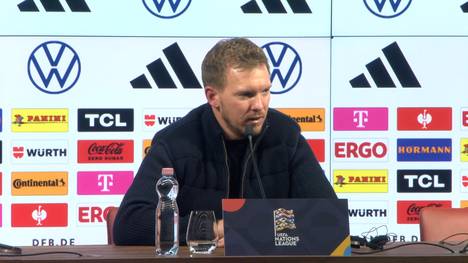 Nach dem 1:1-Unentschieden gegen Ungarn in der Nations League äußert sich Bundestrainer Julian Nagelsmann zu seiner Wechselstrategie und der Gelb-Sperre von Florian Wirtz. 