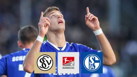 Aufsteiger Elversberg und Bundesliga-Absteiger Schalke 04 enden unentschieden.  Joker Keke Topp sichert den Königsblauen einen Punkt.
