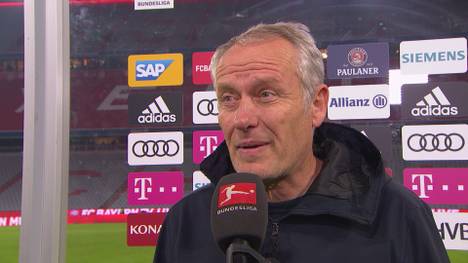 Trotz einer starken Leistung im Spitzenspiel gegen den Rekordmeister sieht Christian Streich Freiburg nicht als Bayern-Jäger. FCB-Coach Nagelsmann zeigt sich zufrieden mit seinem Team.