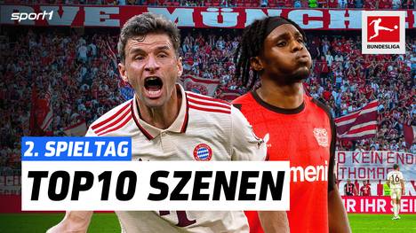 Am 2. Spieltag der Bundesliga war wieder einiges los! Thomas Müller zementierte seinen Status als Bayern-Legende noch einmal eindrucksvoll und Bayer 04 Leverkusen muss die erste Niederlage seit 462 Tagen hinnehmen.