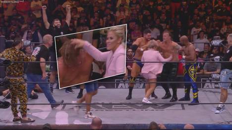 WWE-Rivale AEW liefert bei Rampage: Grand Slam eine spektakuläre Zugabe aus New York - in der auch mehrere UFC-Stars und Paige VanZant handgreiflich werden.