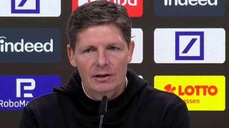 Eintracht Frankfurt steckt im Moment in einer kleinen "Ergebniskrise". Trainer Oliver Glasner ist sich allerdings bewusst, wie spektakulär die Spielzeit der SGE bislang verlaufen ist.