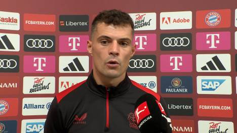 Granit Xhaka zeigt sich zufrieden mit der Leistung gegen den FC Bayern. Der Spieler von Bayer Leverkusen hätte auch einen Sieg nicht unverdient gesehen. 