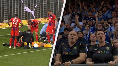 Nach der Horror-Szene um Heidenheim-Torhüter Kevin Müller kam es zu einem Gänsehaut-Moment im Stadion.