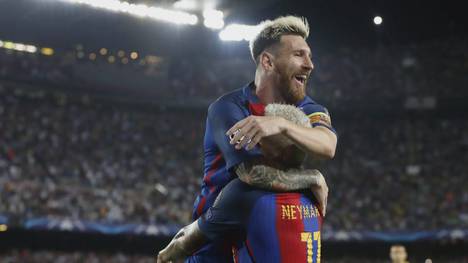 Neymar hat die Spekulationen über einen Abschied von Lionel Messi vom FC Barcelona erneut angeheizt.