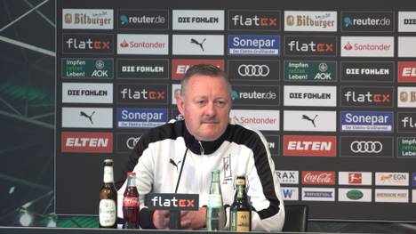 Roland Virkus spricht vor dem Saisonende über die Zukunft von Adi Hütter bei Borussia Mönchengladbach. Ein klares Bekenntnis sieht anders aus. 