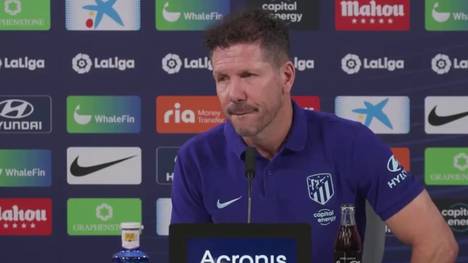 Die Gerüchte um die Einsatzzeit von Antoine Griezmann und die damit verbundene Kaufpflicht von Atletico Madrid scheinen derzeit überhandzunehmen. Trainer Diego Simeone reicht es jetzt.