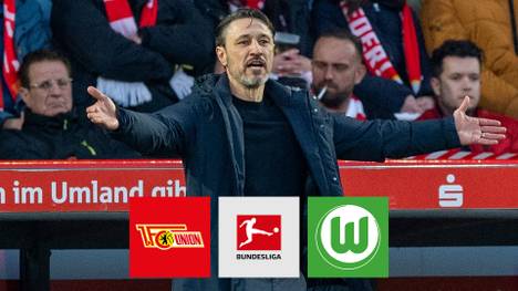 Union Berlin gelingt im Abstiegskampf ein wichtiger Dreier. Beim VfL Wolfsburg wächst nach dem sechsten sieglosen Spiel in Folge der Druck auf Trainer Niko Kovac. Wegen Fan-Protesten steht die Partie kurz vor dem Abbruch.