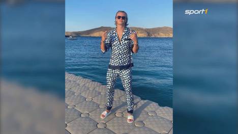 Während der Großteil seiner BVB-Kollegen gerade bei der EM um den Titel kämpft, verweilt Erling Haaland grade im Urlaub in Griechenland. Dort beweist der Stürmer-Star jetzt seine Modeaffinität.