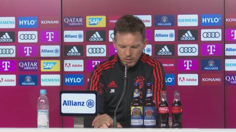 Vor dem Spiel gegen Borussia Mönchengladbach wehrt Julian Nagelsmann Fragen zu deren Problemstellen ab.