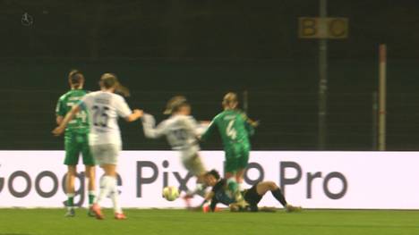 Der SV Werder Bremen gewinnt unverhofft gegen die TSG Hoffenheim. Die Gäste lassen dabei viele Chancen ungenutzt und verzweifeln an Torhüterin Livia Peng.