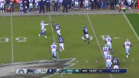 Die Philadelphia Eagles festigen mit einem 23:9 gegen die Dallas Cowboys ihre Position an der Spitze der Division.