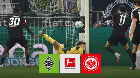 Borussia Mönchengladbach geht nicht über ein Unentschieden gegen Frankfurt hinaus. Besonders der Equalizer verursacht schmerzhafte Szenen. 