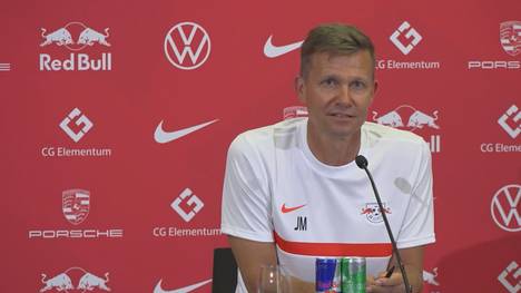 Jesse Marsch, der neue Trainer von RB Leipzig, erklärt wie er in Leipzig Erfolg haben will und an welchen Stellschrauben er drehen möchte.