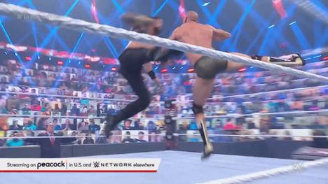 Im Hauptkampf von WWE WrestleMania Backlash geht es zwischen Universal Champion Roman Reigns und Herausforderer Cesaro aus der Schweiz hin und her ...