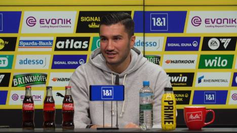 Auf der Pressekonferenz vor dem Spiel der Dortmunder gegen Leverkusen kommt es zwischen dem BVB-Coach Nuri Sahin und einem Reporter zu dieser Meinungsverschiedenheit. 