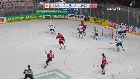 Nach drei Niederlagen in Serie kann Kanada bei der Eishockey-WM zum ersten Mal jubeln. Gegen Norwegen gelingt ein 4:2-Erfolg. 