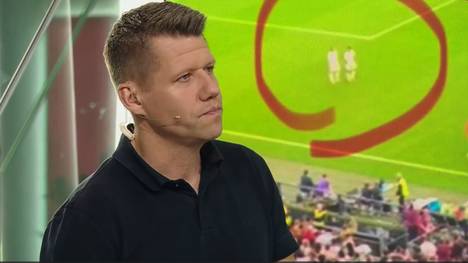 Jude Bellingham könnte aufgrund einer obszönen Jubel-Geste nach seinem späten Ausgleichstreffer gegen die Slowakei von der UEFA gesperrt werden. Bundesliga-Schiedsrichter Patrick Ittrich erklärt die Gründe für eine mögliche Sperre. 