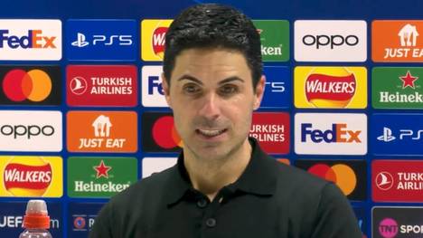 Arsenal bezwingt den FC Porto im Elfmeterschießen und zieht ins Viertelfinale der UEFA Champions League ein. Nach der Partie spricht Gunners-Coach Mikel Arteta von einer besonderen Nacht.