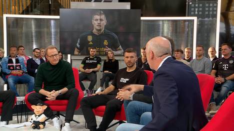 Kehrt Toni Kroos für die Heim-EM 2024 in die deutsche Nationalmannschaft zurück? Die Dopa-Runde zweifelt, ob sich der Real-Star damit einen Gefallen tut.