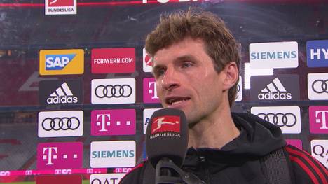Thomas Müller spricht nach dem Sieg gegen den SC Freiburg über seine Einsatzzeiten. Für SC-Streich ist der Bayern-Star voll des Lobes.
