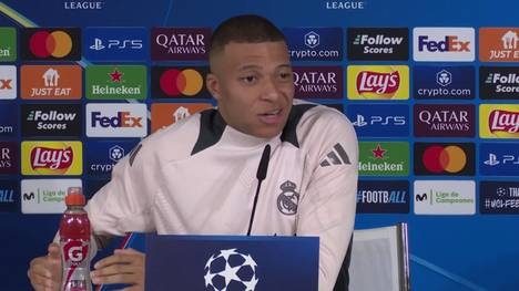 Kylian Mbappe zeigt sich selbstkritisch, was seine Anfangszeit bei Real Madrid angeht. Er habe "zu viel nachgedacht", doch dann habe es einen Moment gegeben, wo sich die Dinge verändert haben.