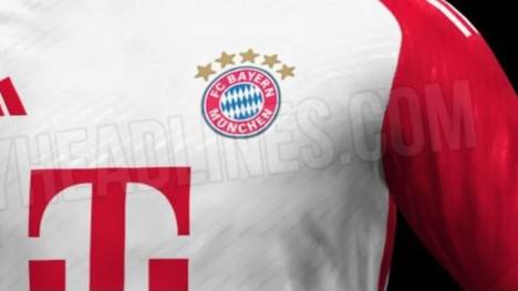 Die Plattform Footy Headlines hat erste Entwürfe für das Heim-Trikot des FC Bayern geleakt. Die beiden Designs erinnern an alte Trikots des deutschen Rekordmeisters. 