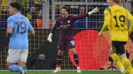 Stefan Ortega bestritt am Dienstag-Abend beim Spiel zwischen Borussia Dortmund und Manchester City sein Champions-League-Debüt.