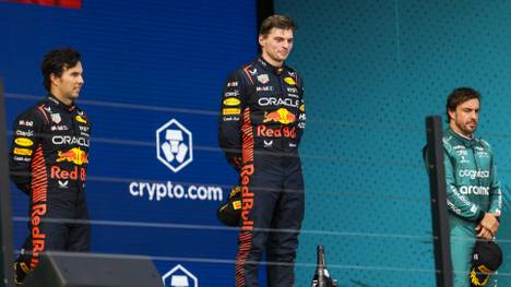 Max Verstappen triumphiert beim Großen Preis der Formel 1 in Miami vor seinem Teamkollegen Sergio Pérez. Auch ein schlechter Startplatz kann den Weltmeister nicht stoppen.