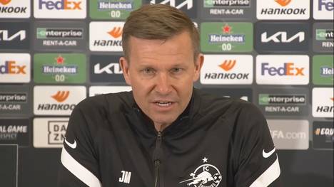 Der US-Amerikaner Jesse Marsch wird als Nachfolger von Marco Rose bei Borussia Mönchengladbach gehandelt. Nun wird der Trainer des FC Red Bull Salzburg zu seiner Zukunft befragt.