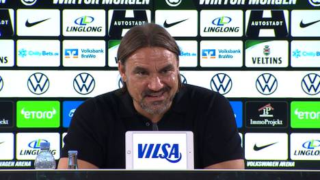 Gladbach-Trainer Daniel Farke lobt Marcus Thuram nach den zwei Toren gegen den VfL Wolfsburg und spricht über die Jubelgesten des Stürmers.