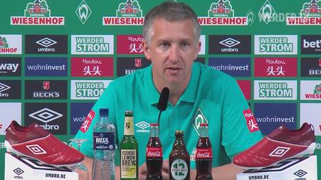 Bremens Geschäftsführer Frank Baumann spricht über ein grundsätzlich gutes Verhältnis zu dem Angreifer. Der ist seit seiner Kündigung bei Fenerbahce Istanbul ohne Klub.