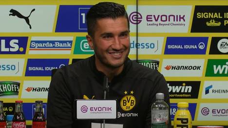 Nuri Sahin erklärt seine Ansicht zum BVB-Kader und lässt sich in Sachen Transfers nicht in die Karten schauen.