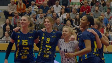 SSC Palmberg Schwerin feiert in der Volleyball-Bundesliga der Frauen einen souveränen Auswärtssieg bei den Roten Raben Vilsbiburg. Schwerin trotzt Personalsorgen.