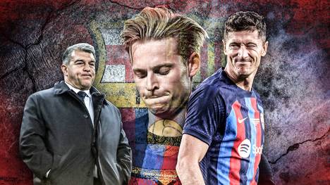 Der FC Barcelona bringt sich mit seiner Transferpolitik immer mehr in die Bredouille. Barca will den Ausverkauf: Müssen Top-Stars wie Frenkie de Jong und Pierre-Emerick Aubameyang gehen? 