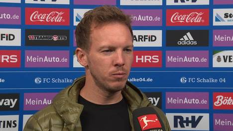 Bayern-Trainer Julian Nagelsmann zieht ein Fazit nach dem Spiel gegen Schalke und äußert seinen Wunsch fürs nächste Jahr. 